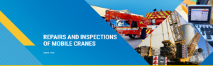 Repairs and inspections of mobile cranes