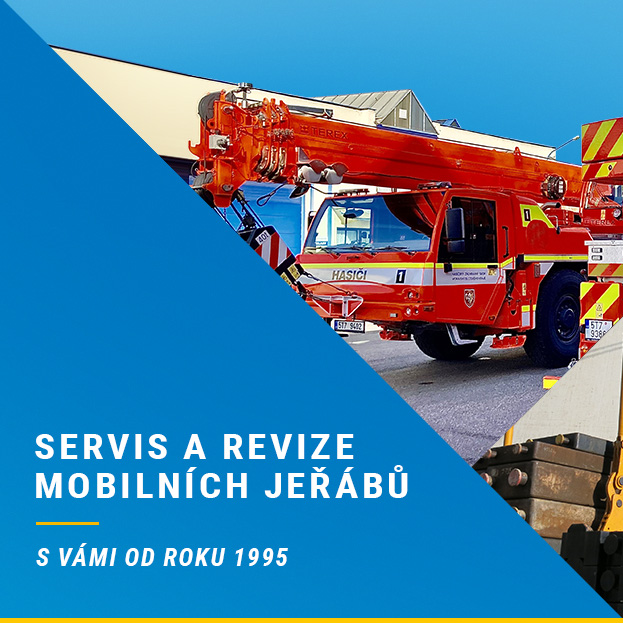 Servis a revize mobilních jeřábů